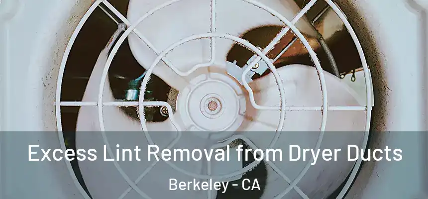  Excess Lint Removal from Dryer Ducts Berkeley - CA